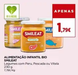 El Corte Inglés Alimentação infantil bio smileat promoção