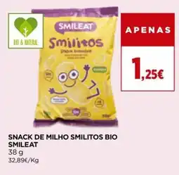 El Corte Inglés Snack de milho smilitos bio smileat promoção
