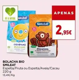 El Corte Inglés Bolacha bio smileat promoção