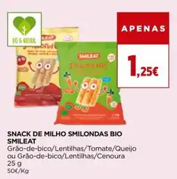 El Corte Inglés Snack de milho smilondas bio smileat promoção