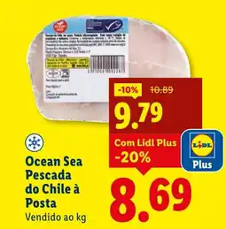 Lidl Ocean Sea Pescada do Chile à Posta promoção