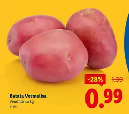 Lidl Batata Vermelha promoção