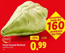 Lidl Couve Coração Nacional promoção