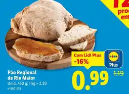 Lidl Pão Regional de Rio Maior promoção