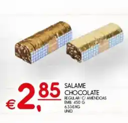 Meu Super Salame chocolate regular/ c/ amendoas promoção