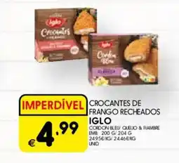 Meu Super Crocantes de frango recheados iglo promoção
