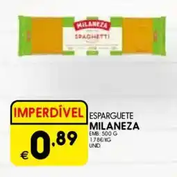 Meu Super Esparguete milaneza promoção