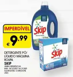 Meu Super Detergente pó/ líquido máquina roupa skip promoção