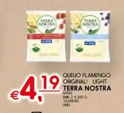 Meu Super Queijo flamengo original/ light terra nostra promoção