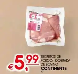Meu Super Secretos de porco/ dobrada de bovino continente promoção