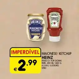 Meu Super Maionese/ ketchup heinz promoção