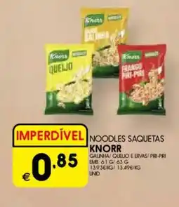 Meu Super Noodles saquetas knorr promoção