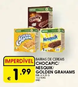 Meu Super Barras de cereais chocapic/ nesquik/ golden grahams promoção