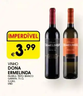 Meu Super Vinho dona ermelinda promoção