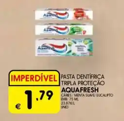 Meu Super Pasta dentifrica tripla proteção aquafresh promoção