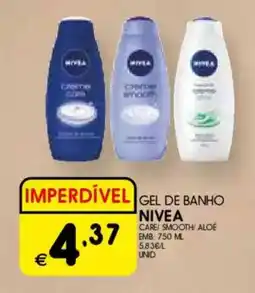Meu Super Gel de banho nivea care/ smooth aloe promoção
