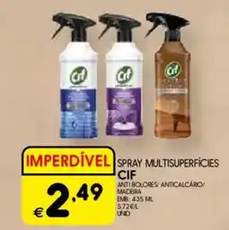 Meu Super Spray multisuperfícies cif promoção