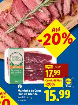 Lidl Maminha de Corte Fino da Irlanda promoção