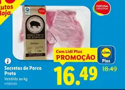 Lidl Secretos de Porco Preto promoção