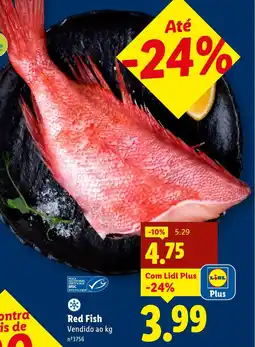 Lidl Red Fish promoção