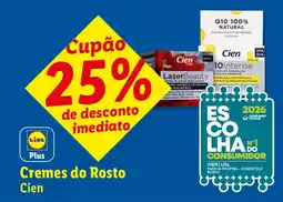 Lidl Cremes do Rosto promoção