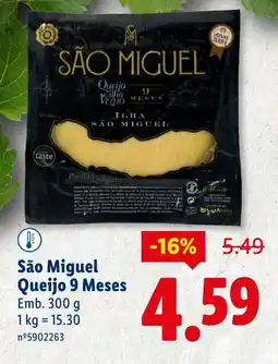 Lidl São Miguel Queijo 9 Meses promoção