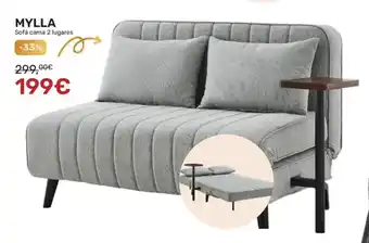 MYLLA Sofá cama 2 lugares