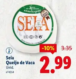 Lidl Seia Queijo de Vaca promoção