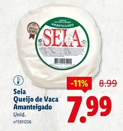 Lidl Seia Queijo de Vaca Amanteigado promoção