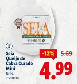 Lidl Seia Queijo de Cabra Curado promoção