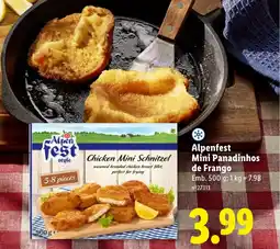 Lidl Alpenfest Mini Panadinhos de Frango promoção
