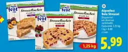 Lidl Alpenfest Bolo Streusel promoção