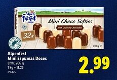 Lidl Alpenfest Mini Espumas Doces promoção