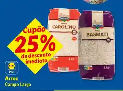 Lidl Arroz Campo Largo promoção