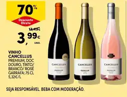 Continente Vinho cancellus promoção