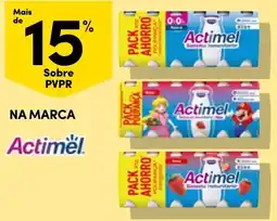 Continente Actimel promoção