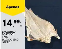 Continente Bacalhau sortido promoção