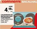 Continente Caldeirada de bacalhau msc continente promoção