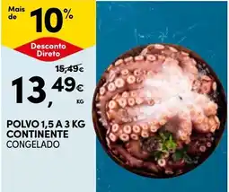 Continente Polvo 1,5 a 3 kg continente promoção
