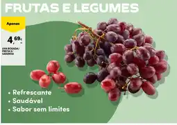 Continente Uva rosada/ preta s/ grainha promoção