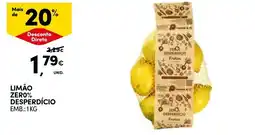 Continente Limão zero% desperdício promoção