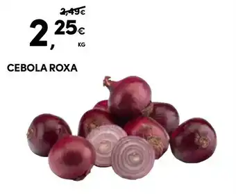 Continente Cebola roxa promoção