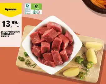Continente Estufar (peito) de novilho angus promoção