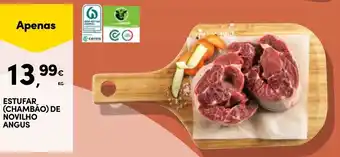 Continente Estufar (chambao) de novilho angus promoção