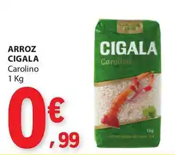 E.Leclerc Arroz cigala carolino promoção