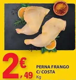 E.Leclerc Perna frango c/ costa promoção