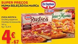 E.Leclerc Pizza rústica Dr.Oetker promoção