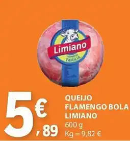 E.Leclerc Queijo flamengo bola limiano promoção