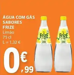 E.Leclerc Água com gás sabores frize promoção