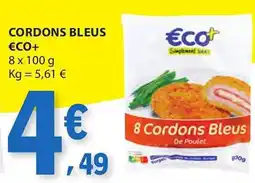 E.Leclerc Cordons bleus €co+ promoção